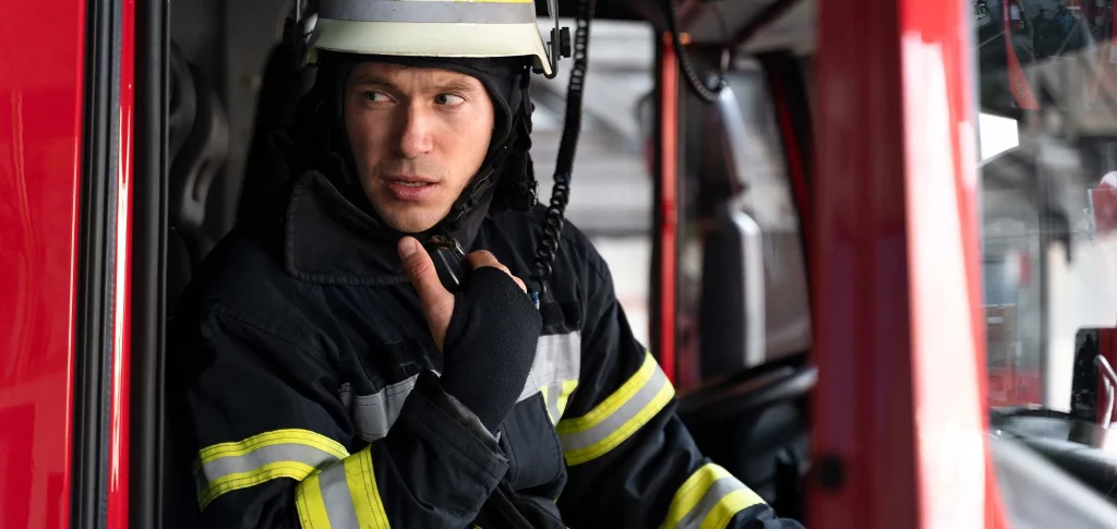 vida de un bombero