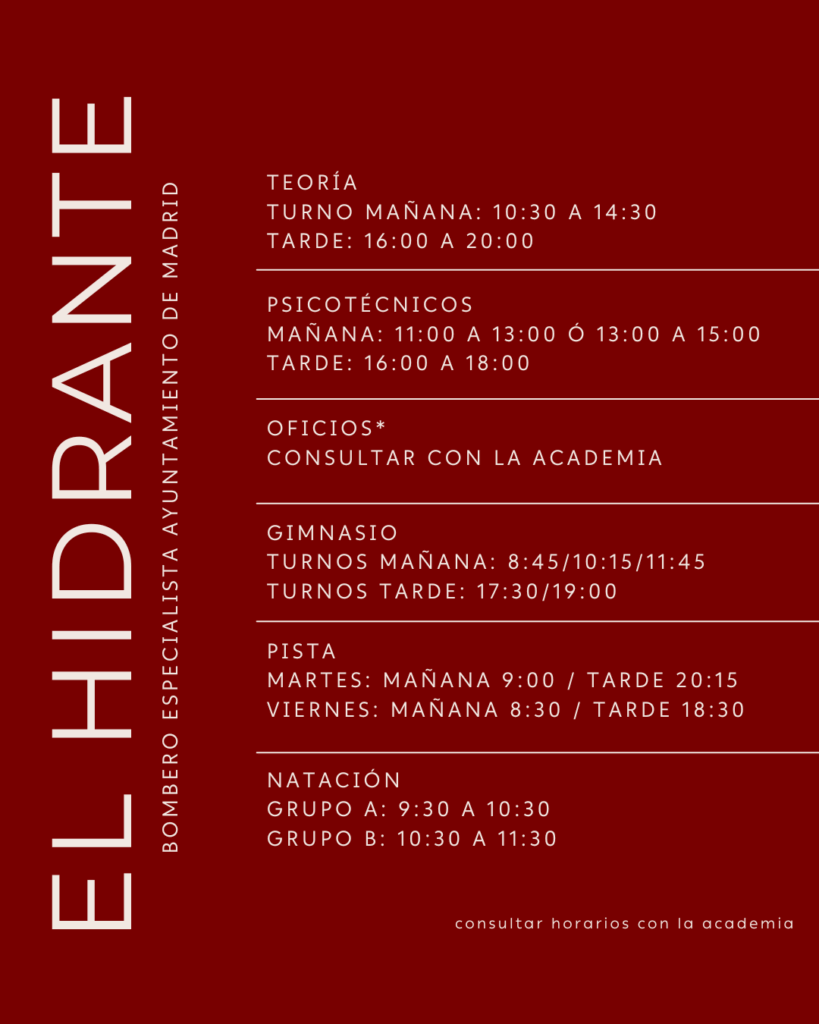 b. especialista horario 2